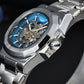 Montre Automatique Squelette Design Homme Moderne