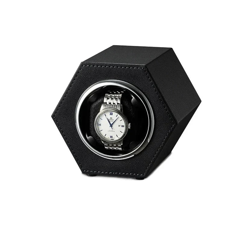 Remontoir automatique 1 montre en cuir