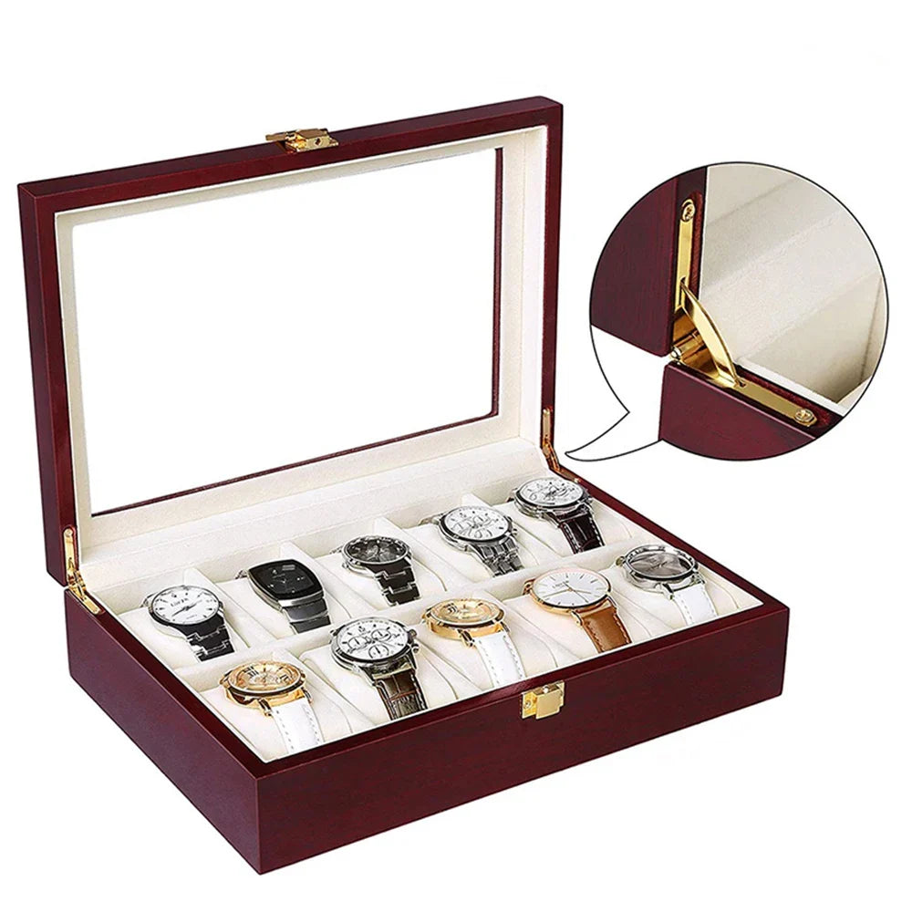 Boite à Montre de luxe en Bois