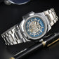 Montre Automatique Squelette Design Homme Moderne