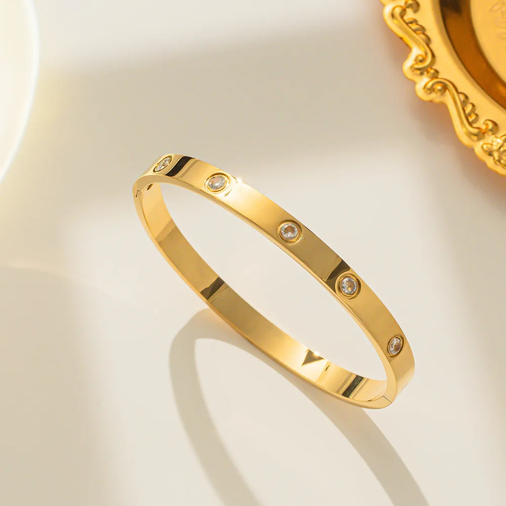 Bracelet bijou Anneau Cristaux