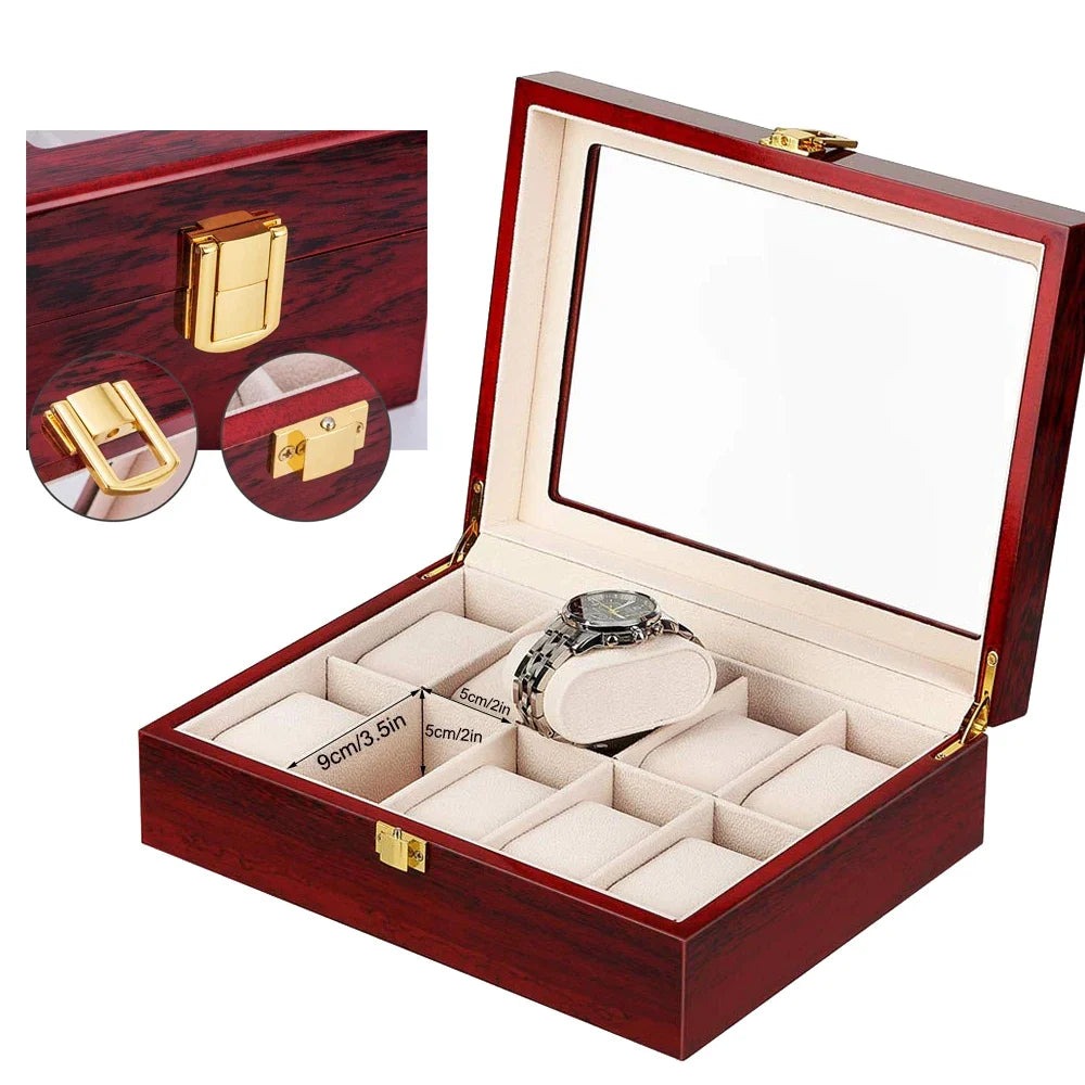 Boite à Montre de luxe en Bois