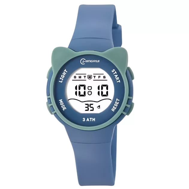 Montre pédagogique oreilles de chat pour enfant