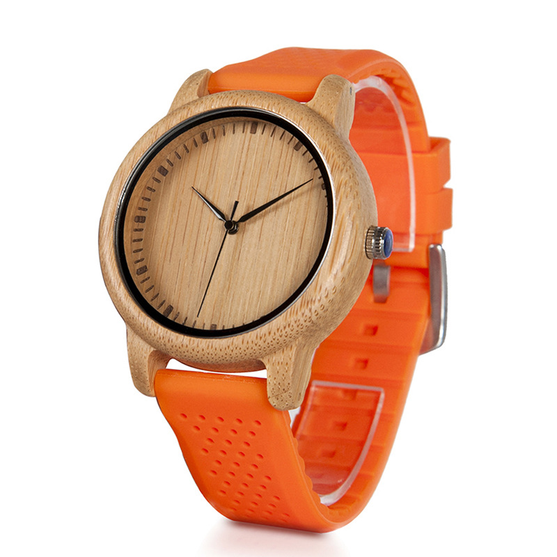 Montre bois femme Bambou Élégante