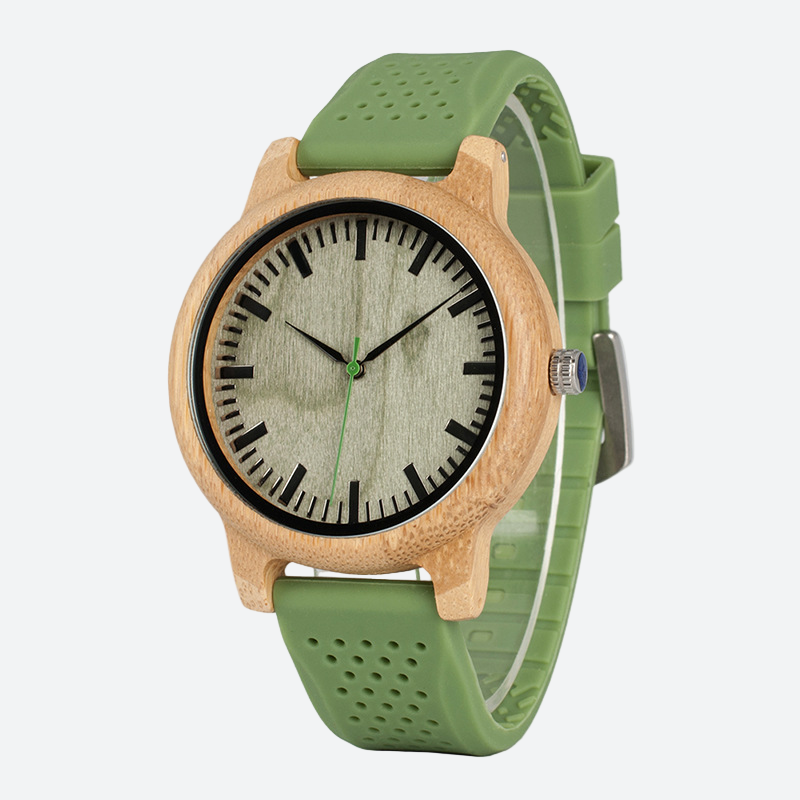 Montre bois femme Bambou Élégante