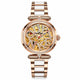 Montre automatique squelette femme céramique et acier - Ceramics Strap