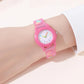 Montre Apprentissage Enfant Fille Bracelet Papillons