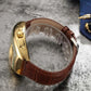 Montre Automatique Femme Cadran Squelette & Phase Lunaire vue de coté